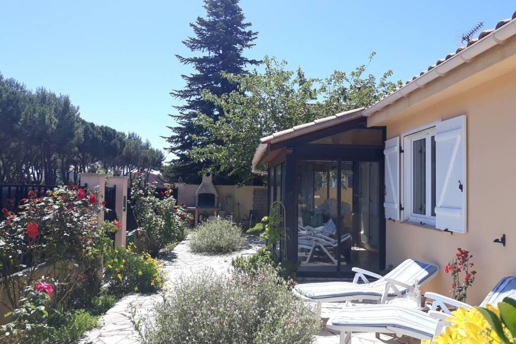 Villa 3 Etoiles Pres Des Plages, Parking, Wifi, Clim Sauvian Dış mekan fotoğraf